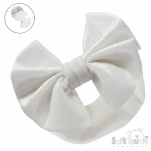 White Velvet Headband