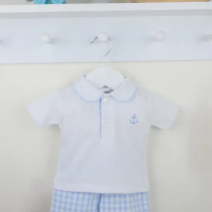 Cove Shorts Suit White/Blue -  B0889009