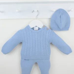 Pex Marcus suit in dusky blue - B1056015