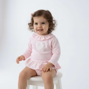 Portia Pants Suit in Pink - B0980014