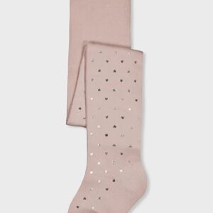 Mayoral rose pink heart tights